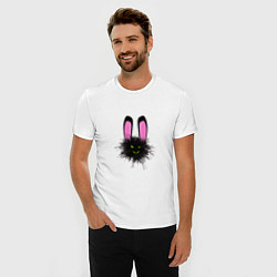 Футболка slim-fit Bunny dust, цвет: белый — фото 2