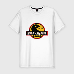 Футболка slim-fit Pac-man game, цвет: белый