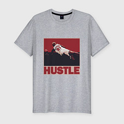 Мужская slim-футболка Rodman hustle