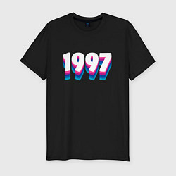 Мужская slim-футболка Made in 1997 vintage art