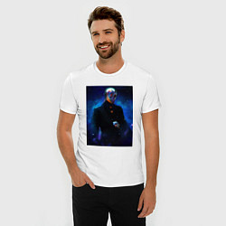 Футболка slim-fit Spaceman I, цвет: белый — фото 2