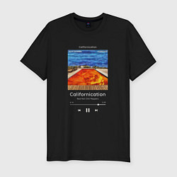 Футболка slim-fit Red Hot Chili Peppers Californication, цвет: черный