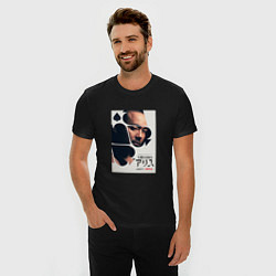 Футболка slim-fit Алиса в Пограничье Агуни, цвет: черный — фото 2