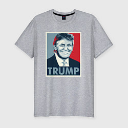 Мужская slim-футболка Trump