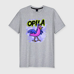 Мужская slim-футболка Opila Bird