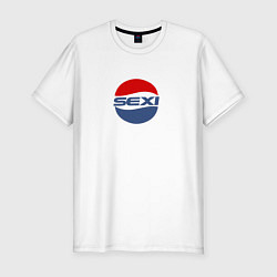 Мужская slim-футболка Pepsi sexi