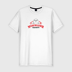 Мужская slim-футболка Merryweather security GTA 5