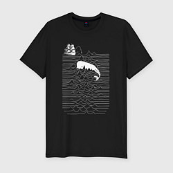 Футболка slim-fit Joy Division китобой, цвет: черный