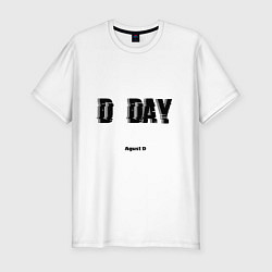 Мужская slim-футболка D DAY Agust D
