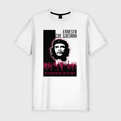 Мужская slim-футболка Эрнесто Че Гевара и революция