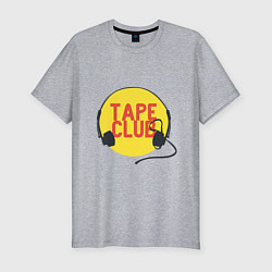 Мужская slim-футболка Tape club