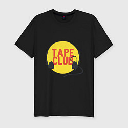 Мужская slim-футболка Tape club