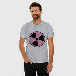 Футболка slim-fit Nuclear dander, цвет: меланж — фото 2