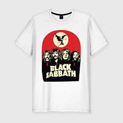 Футболка slim-fit Black Sabbath, цвет: белый
