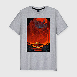 Футболка slim-fit DnD Dices: Honor Among Thieves, цвет: меланж