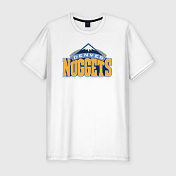 Мужская slim-футболка Denver Nuggets