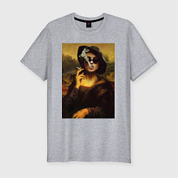 Мужская slim-футболка Мона Марла