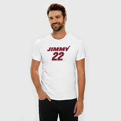 Футболка slim-fit Jimmy 22, цвет: белый — фото 2