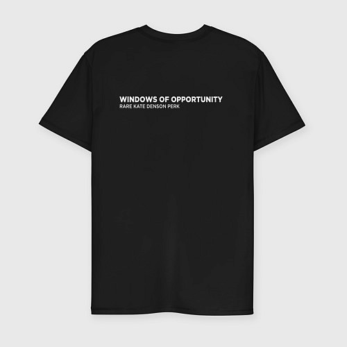 Мужская slim-футболка Dead By Daylight - Уникальная Возможность / Черный – фото 2