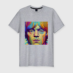 Мужская slim-футболка Brian Jones Digital Portret