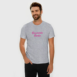 Футболка slim-fit Gamarjoba Barbie, цвет: меланж — фото 2