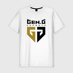 Футболка slim-fit Gen G Esports лого, цвет: белый