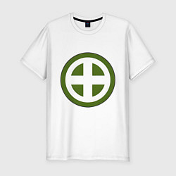 Футболка slim-fit Клан Симадзу Total War: Shogun 2, цвет: белый