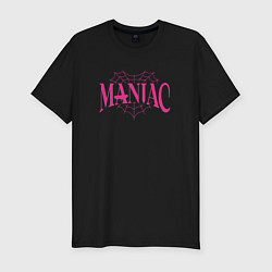 Футболка slim-fit Maniac - stray kids, цвет: черный