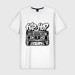 Футболка slim-fit Hip hop oldschool, цвет: белый