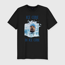 Футболка slim-fit Ice Cube in ice cube, цвет: черный