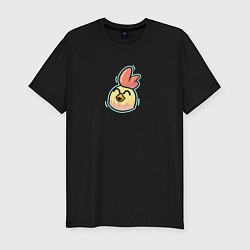 Мужская slim-футболка Chicken Gun - Funny chicken
