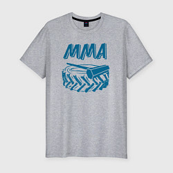 Мужская slim-футболка MMA power