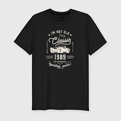 Мужская slim-футболка Я классический 1989
