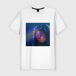 Мужская slim-футболка Лего Эйфория