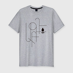 Мужская slim-футболка Армения моя