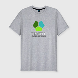 Мужская slim-футболка Tricell Inc
