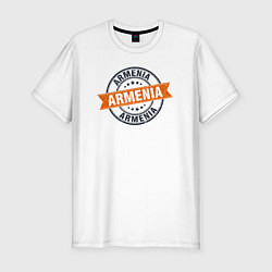 Мужская slim-футболка My Armenia