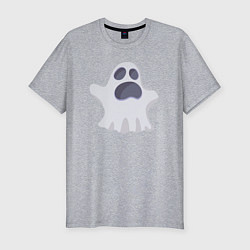 Футболка slim-fit Funny ghost, цвет: меланж