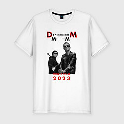 Мужская slim-футболка Depeche Mode 2023 Memento Mori - Dave & Martin 03