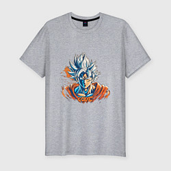 Футболка slim-fit Goku, цвет: меланж