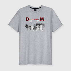 Мужская slim-футболка Depeche Mode 2023 Memento Mori - Angels 07