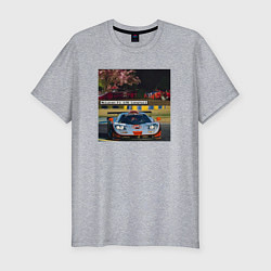 Футболка slim-fit Frank Ocean - McLaren F1 GTR Longtail, цвет: меланж