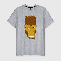 Футболка slim-fit Gorilla style, цвет: меланж