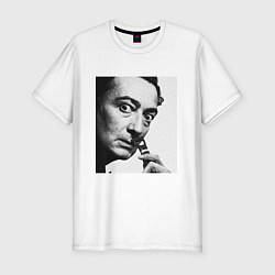 Мужская slim-футболка Salvador Dali