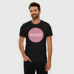 Футболка slim-fit Black pink - emblem - group, цвет: черный — фото 2