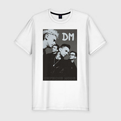 Мужская slim-футболка Depeche Mode 90 Violator