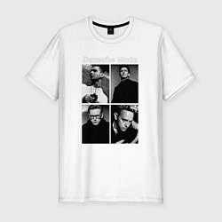 Мужская slim-футболка Depeche Mode Violator 2