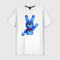 Футболка slim-fit Бон Бон, цвет: белый