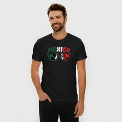Футболка slim-fit Mexico country, цвет: черный — фото 2