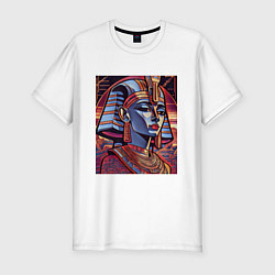 Мужская slim-футболка Египетские мотивы